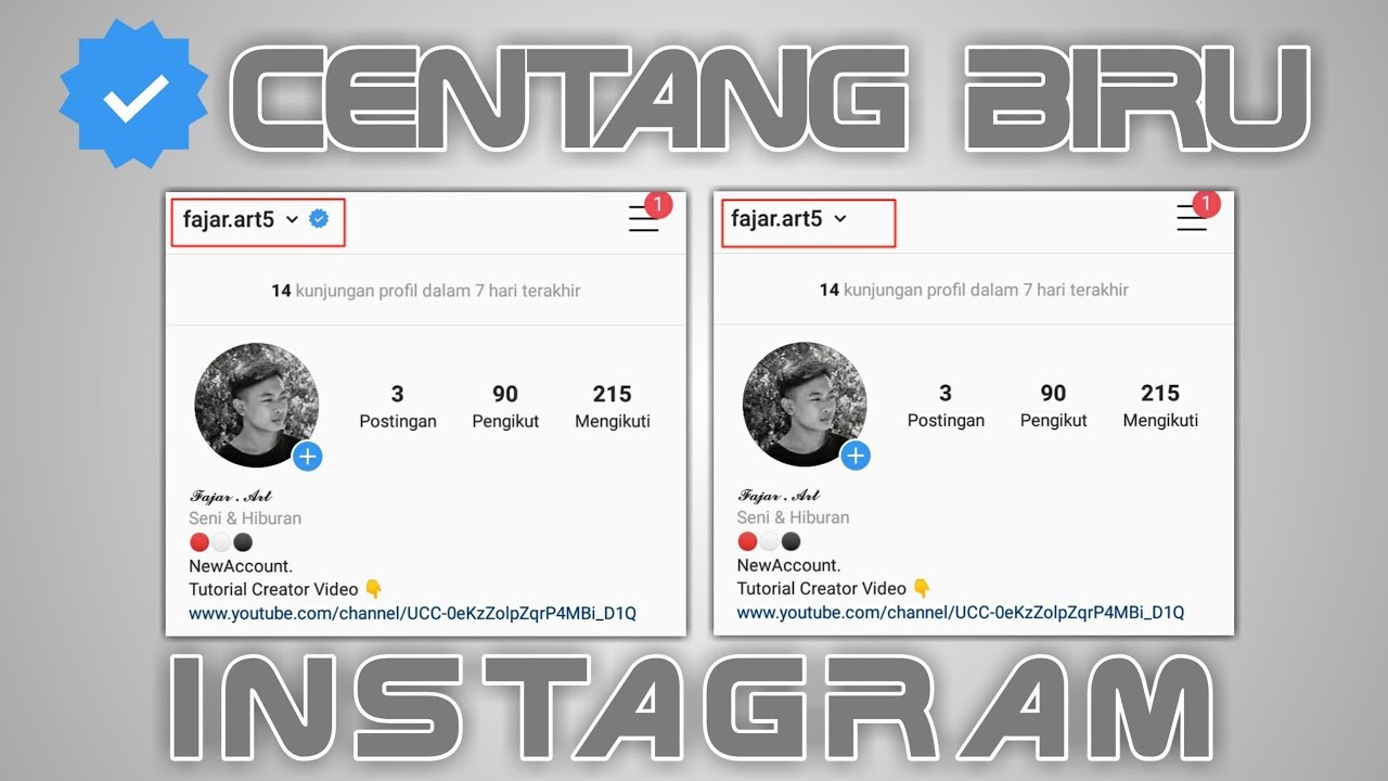 CARA MENDAPATKAN CENTANG BIRU INSTAGRAM 