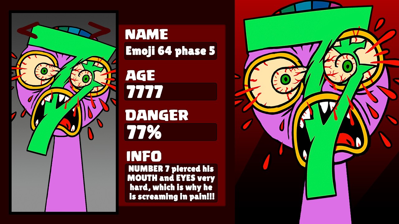 Sprunki OC: Emoji 63, Emoji 64 Phase 6-1 - NEW UPDATE (GALLERY) | EMOJI OC