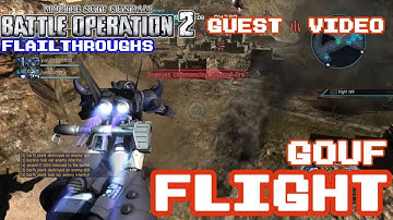 Gundam Battle Operation 2: MS-07H Gouf Flight Test Type