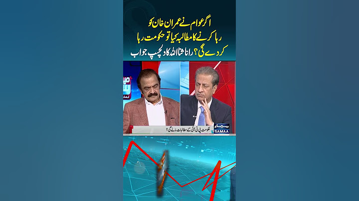 Imran Khan Gives Final Call for Protest | Rana Sanaullah's Exclusive Interview with Absar Alam