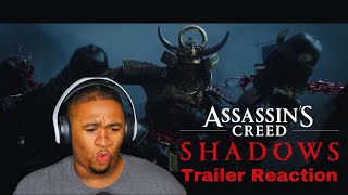 Assassins Creed Shadows Cinematic Reveal Trailer Reaction