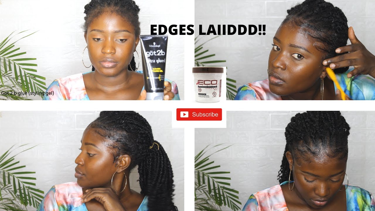 How to slay & lay your Edges w/ Crochet BraidsBaby Hair Tutorials
