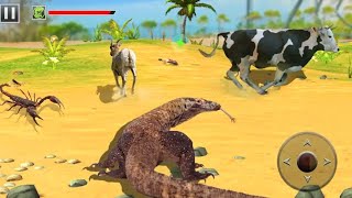 Best Dino & Animal Games - Komodo Dragon Simulator Game Android Gameplay screenshot 5