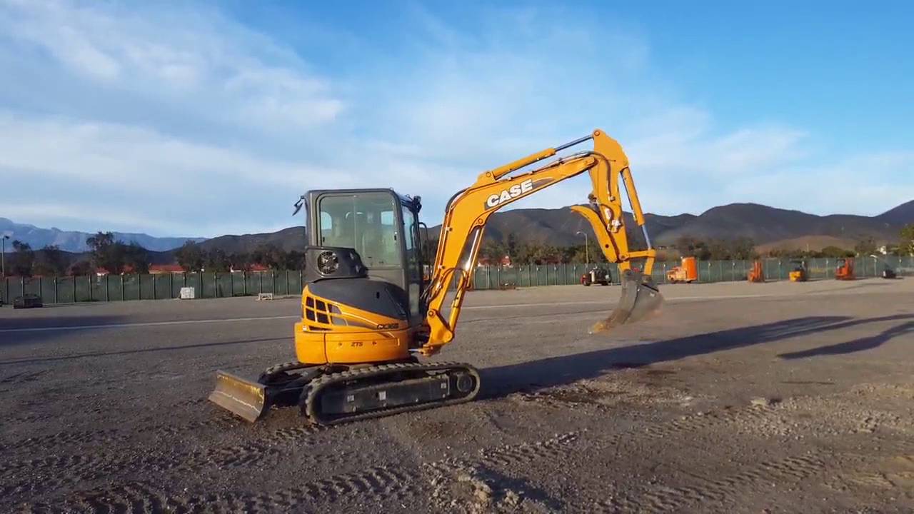 Miniexcavadora Case cx36b