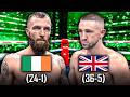 Anthony Cacace (Ireland) vs Jazza Dickens (UK) | Boxing Fight