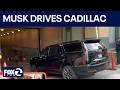 Elon Musk shows up to trial v. Sam Altman in CADILLAC | KTVU