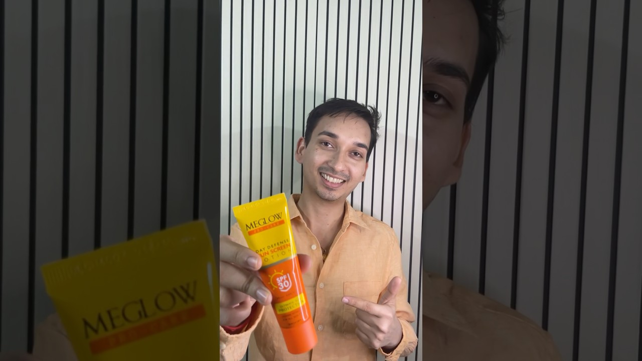Meglow Sunscreen Lotion Review | SPF30 |Sunscreen for Men  