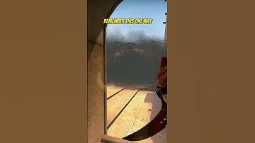 REMEMBER THIS ONE WAY ON MIRAGE #shorts #csgo