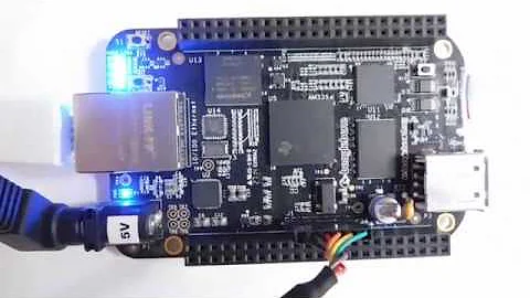 BeagleBone Black eMMC Flashing - Cyclone Sweep Pattern