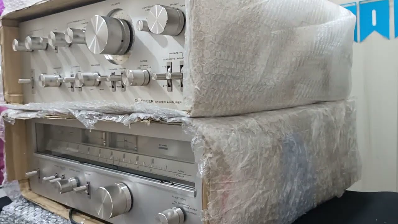 UNBOXING brand New Pioneer legendary Emperor SA 8800II stereo