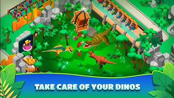 Dinosaur Park - Jurassic Tycoon gameplay Android/iOS