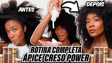 Testei CRESPO POWER da ÁPICE, funcionou? | Sah Oliveira