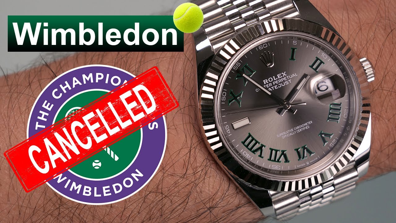 rolex datejust 41 jubilee wimbledon