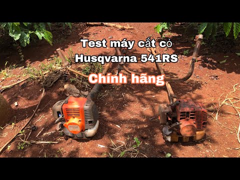 Video Test máy Husqvarna 541RS Chính Hãng ở Tây Nguyên - youtube
