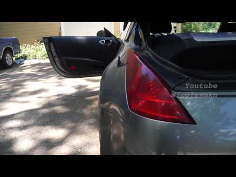 How to change 350z tail turn signal and reverse lightbulb