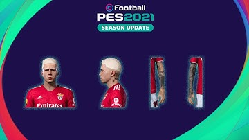 Enzo Fernández + Tattoo Compatível com todos Patchs - Pes2021