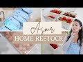 ASMR RESTOCK AND REFILL MY HOME WITH ME | HOME RESET | RESTOCKING THE FRIDGE, PANTRY, LAUNDRY ROOM