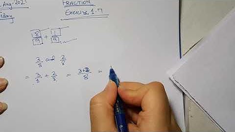 CLASS 3rd, MATHS, CHAPTER 1, FRACTIONS, EXERCISE 1.7