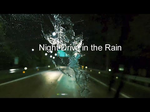 [<strong>4K</strong>] Highway Night Driving in the <strong>Rain</strong> for deep sleeping, study, relaxation. <strong>rain</strong> ASMR. 빗소리 드라이브