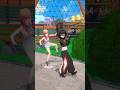 【#踊ってみた】黒子ちゃんとあびゃろうとしたら...NGテイク。ノエル先輩のぎゅーどんかーにばる!【#一条莉々華 #shorts #ホロライブ 】
