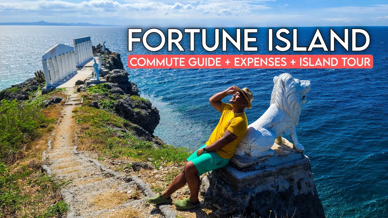 FORTUNE ISLAND 🇵🇭 Nasugbu Batangas | Commute Travel Guide + Expenses + Island Tour