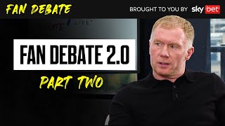 The Overlap Live Fan Debate 2.0: Gary Neville, Jamie Carragher & Paul Scholes | PL Returns Part 2