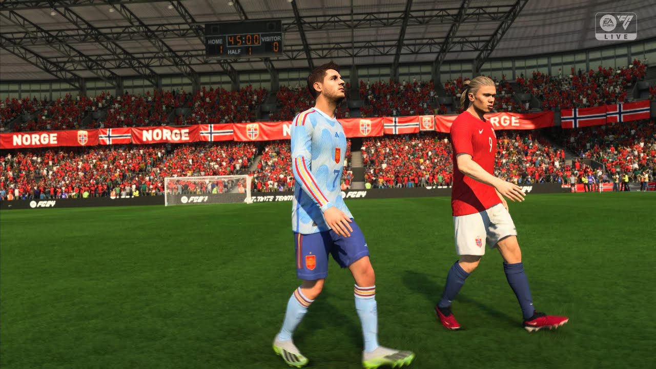 EA SPORTS FC 24 | Norway vs Spain | Euro Qualifiers | PS5 HD Full Match Gameplay