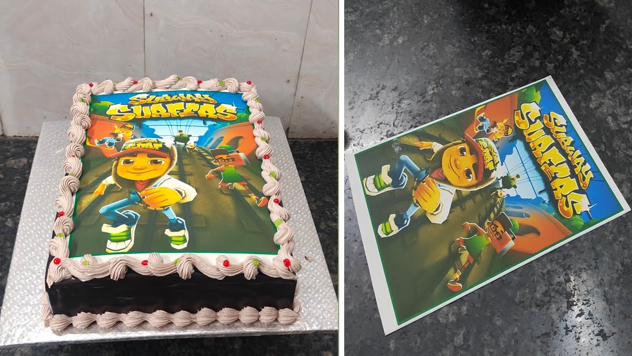 Photo Cake Design|Photo Cake Recipe|2Kg Cake Photo Birthday Cake Kaise Banaye Video Ko Pura Dekhiye 