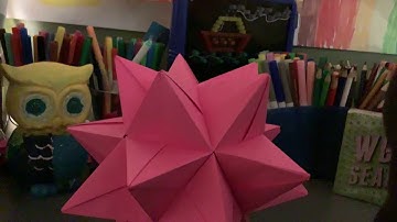 HOW TO MAKE AN ORIGAMI MODULAR STAR | Elijah’s Origami Palace