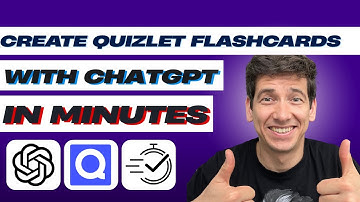 AI HACK: How I Use ChatGPT to Make Quizlet Flashcards FAST!