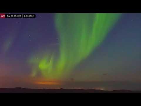 ? Live Now: Aurora Borealis Over Iceland in 4K Ultra HD