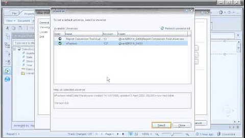 Set up preferences for the Rich Client interface: SAP BusinessObjects Web Intelligence 4.0