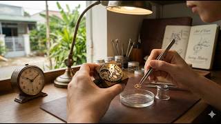 Mechanical Serenity: Relaxing Watch Repair and Ambient Sounds