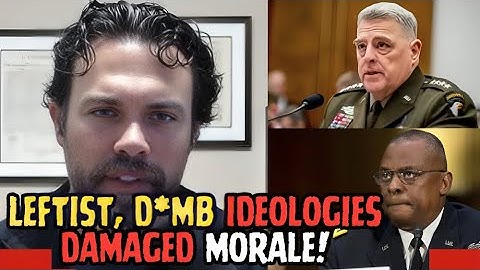 Airforce VETERAN Calmly BLAST OFF WOKE Generals Llyod and Milley Leaving Congress SPEECHLESS