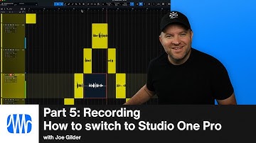 How to Switch to Studio One Pro: Part 5 - Recording | PreSonus