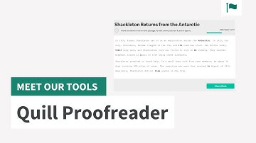 Introduction to Quill Proofreader