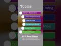 Decision Science crash course batch