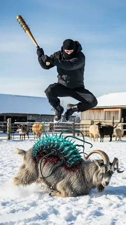 ⚠️Cashmere Goat in Danger – Farmer Saves It Just in Time! #animalrescue #animals