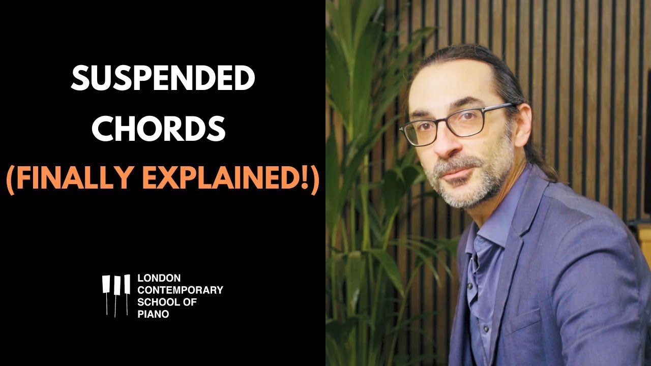 Урок игры на фортепиано с задержанными аккордами, который обязательно нужно знать.