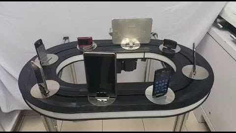 Electronic Products Moving Display Conveyor