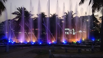 Fountain show@ kle tech University BVB campus