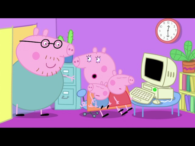 Peppa Pig S107【Mummy Pig at Work】1080P - YouTube