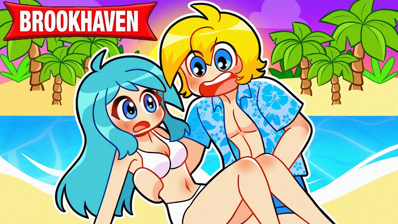 Faccio la respirazione BOCCA a BOCCA per salvare crush su BROOKHAVEN ROBLOX!1