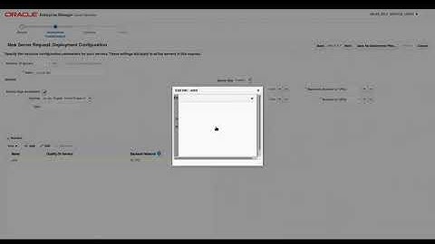 Deploy a Template with Oracle Enterprise Manager Cloud Control