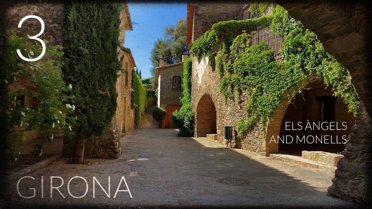 [4K] Girona - Gravel Cycling Paradise. Day 3, Els Àngels and Monells.