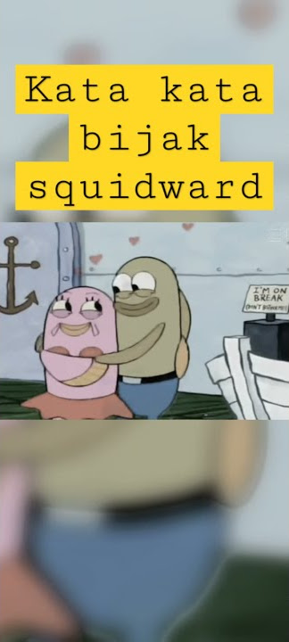 bahkan orang buta huruf pun menemukan cinta sejatinya #katabijak #quotes #squidward #katamutiara
