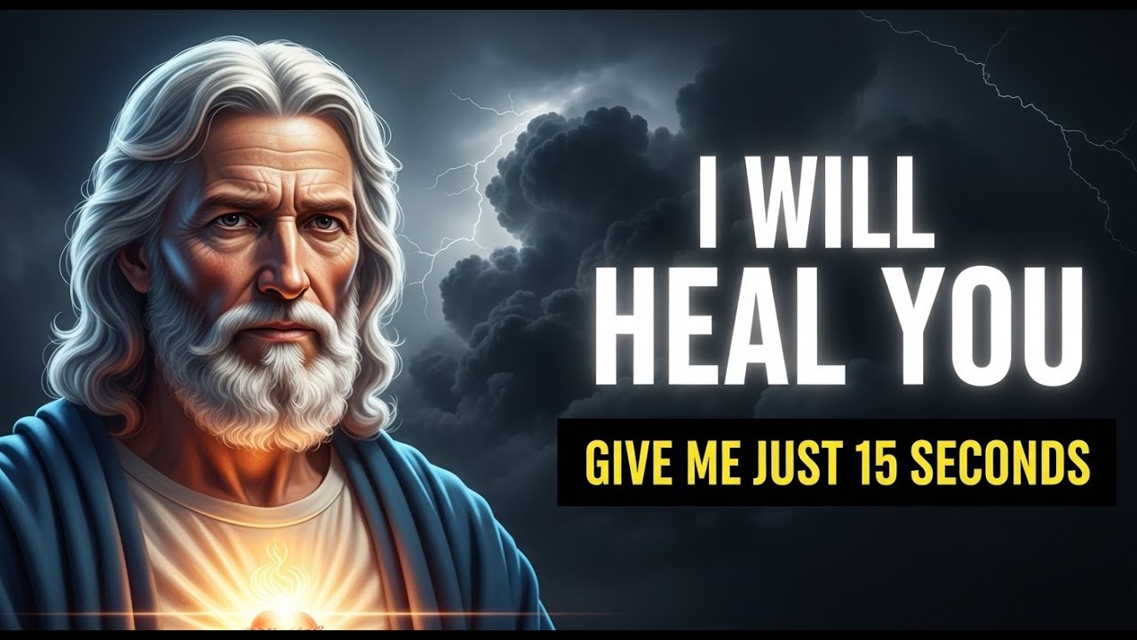 God Says: I Will Heal You Tonight If You Give Me Just 15 Seconds | God's Message Today 