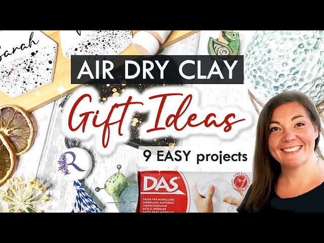 AIR DRY CLAY ** DIY GIFT IDEAS ** Gifts People Actually Want *BEST* 