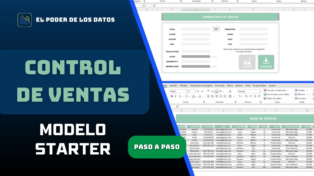 Como hacer el Control de Ventas Starter: Paso a Paso para tu Negocio ...