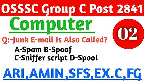 Computer Question For ARI,AMIN,SFS,FG,EC | Computer important question | OSSSC | Mama Study